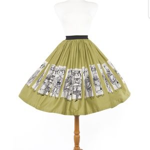 Pinup Couture Mary Blair Commuters skirt 3X